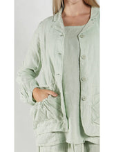 Lade das Bild in den Galerie-Viewer, Rundholz Black Label Leinenjacke