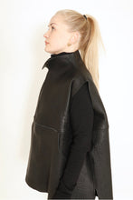 Lade das Bild in den Galerie-Viewer, Sort Aarhus Lederweste
