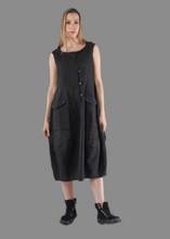 Lade das Bild in den Galerie-Viewer, Rundholz Black Label Kleid Streifen