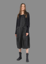 Lade das Bild in den Galerie-Viewer, Rundholz Black Label Kleid Streifen