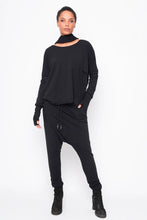 Lade das Bild in den Galerie-Viewer, Black by K&M Jerseyhose