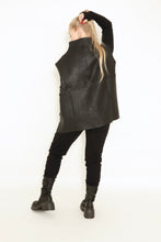 Lade das Bild in den Galerie-Viewer, Sort Aarhus Lederweste