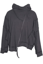 Lade das Bild in den Galerie-Viewer, Black by K&M Sweatjacke