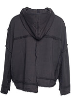 Lade das Bild in den Galerie-Viewer, Black by K&M Sweatjacke