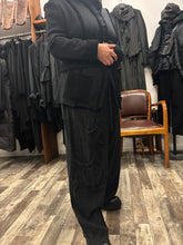 Lade das Bild in den Galerie-Viewer, Rundholz Black Label lange Leinenhose