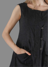 Lade das Bild in den Galerie-Viewer, Rundholz Black Label Kleid Streifen
