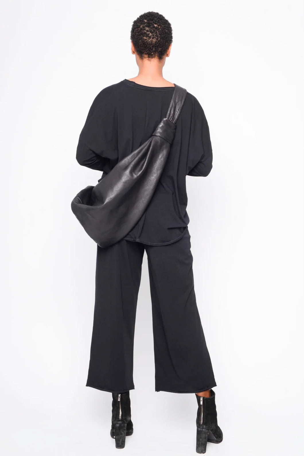 Black by K&M Ledertasche