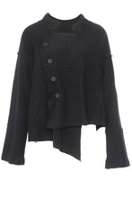 Lade das Bild in den Galerie-Viewer, Black by K&amp;M Wolljacke
