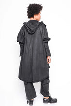 Lade das Bild in den Galerie-Viewer, Black by K&amp;M gewachster Mantel
