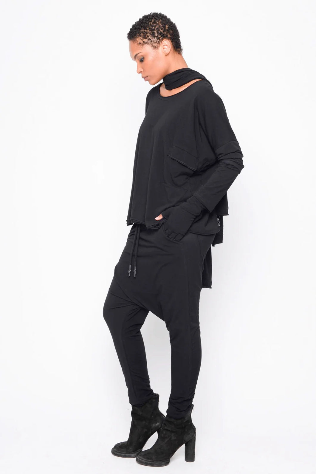 Black by K&M Jerseyhose