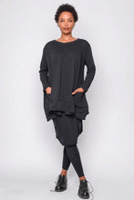 Lade das Bild in den Galerie-Viewer, Black by K&amp;M Tunika I will give it up for you
