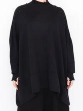 Lade das Bild in den Galerie-Viewer, Sort Aarhus Oversize Sweatshirt
