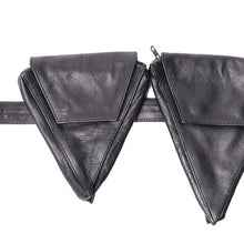 Lade das Bild in den Galerie-Viewer, Black by K&amp;M Tasche Triangle
